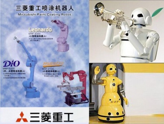 三菱噴涂機器人春節(jié)不打烊，海藍機電道一聲：新春快樂！