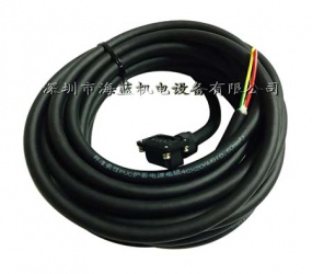 三菱電機電源線MR-PWS1CBL5M-A1-L，三菱MR-JE，MR-J4,MR-J3系列電機專用