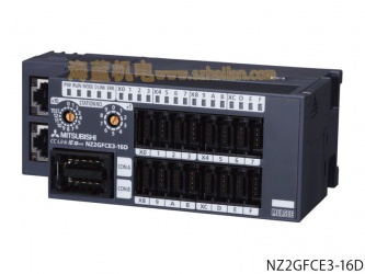 NZ2GFCE3-16DE|16點(diǎn) DC24V（源型）輸入，遠(yuǎn)程模塊、e-CON連接器、3線式